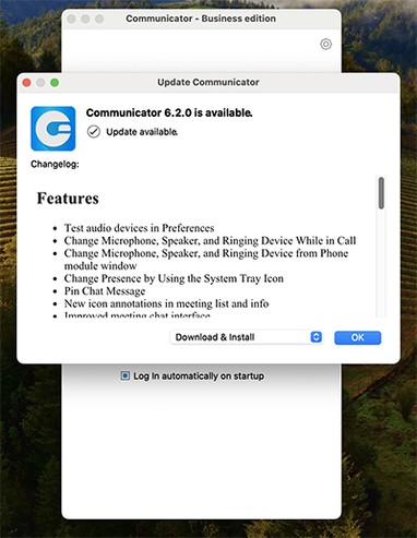 Upgrade to 6.2.0 dialog - do not press OK