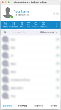 Communicator in Applications folder